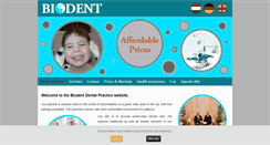 Desktop Screenshot of biodent-info.hu